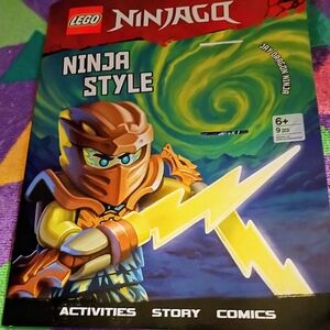 LEGO Ninjago Ninja Style Activity Book - Red, Yellow, Blue